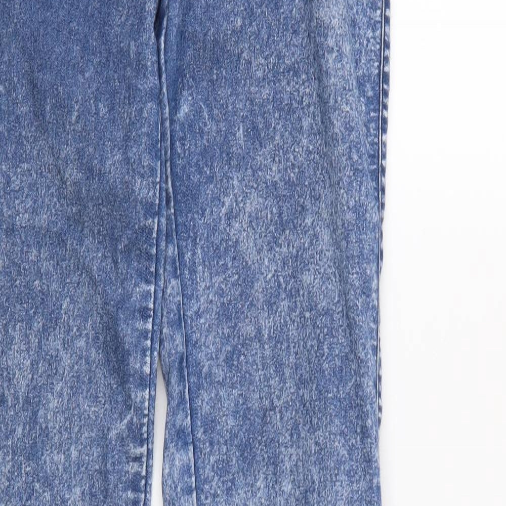 Denim & Co. Womens Blue   Jegging Jeans Size 4 L30.5 in