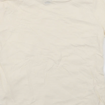 BE Girls Ivory   Basic T-Shirt Size 9-10 Years