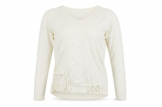 TU Womens White   Pullover Jumper Size 8