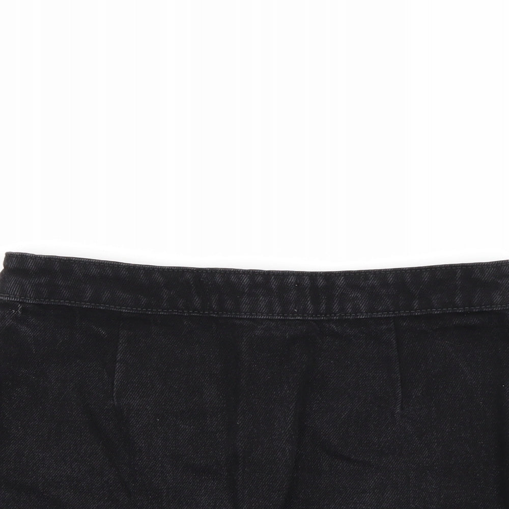 New Look Girls Black   A-Line Skirt Size 11 Years