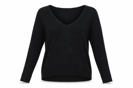 Stradivarius Womens Black   Pullover Jumper Size L