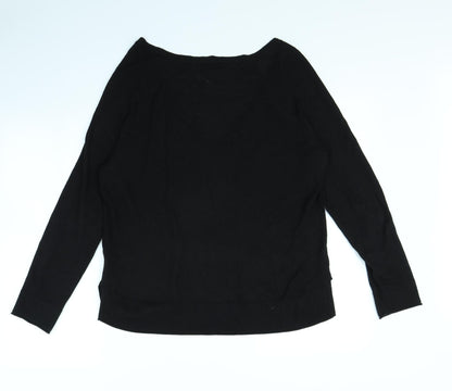 Stradivarius Womens Black   Pullover Jumper Size L
