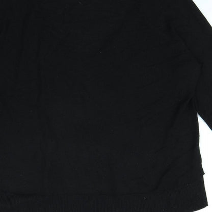 Stradivarius Womens Black   Pullover Jumper Size L