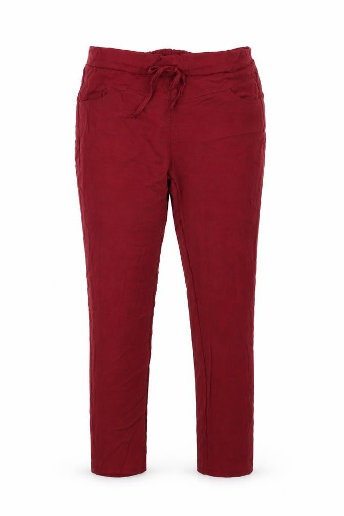 Womens UK Size 30 in Preworn Regular Fit  Red Trousers