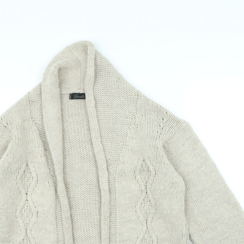 Fenella Womens Beige   Jacket  Size S