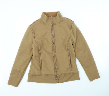 Womens UK Size 8 Preworn Brown Jacket
