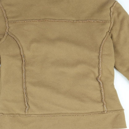 Womens UK Size 8 Preworn Brown Jacket