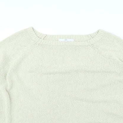 Essential Womens Beige   Pullover Jumper Size 14