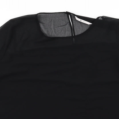 TU Womens Black   Basic Blouse Size 14