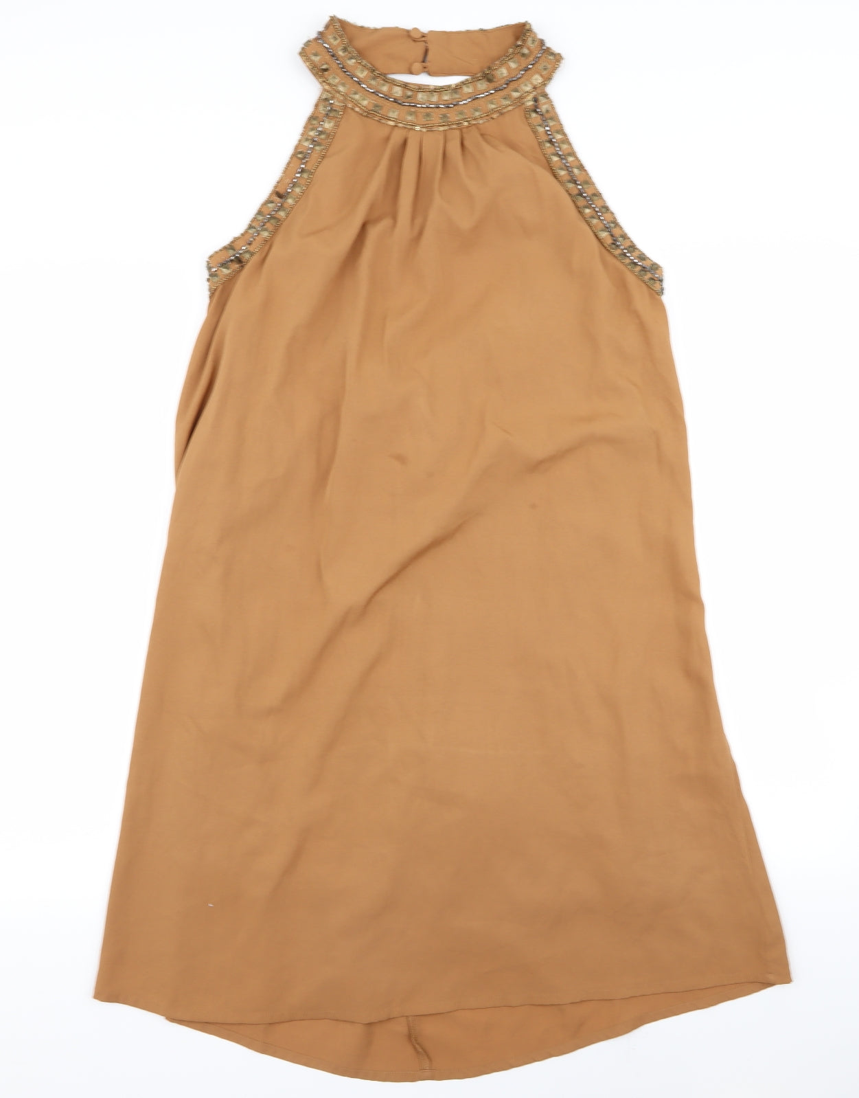 Preworn Womens Brown   A-Line  Size 32