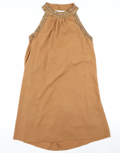 Preworn Womens Brown   A-Line  Size 32