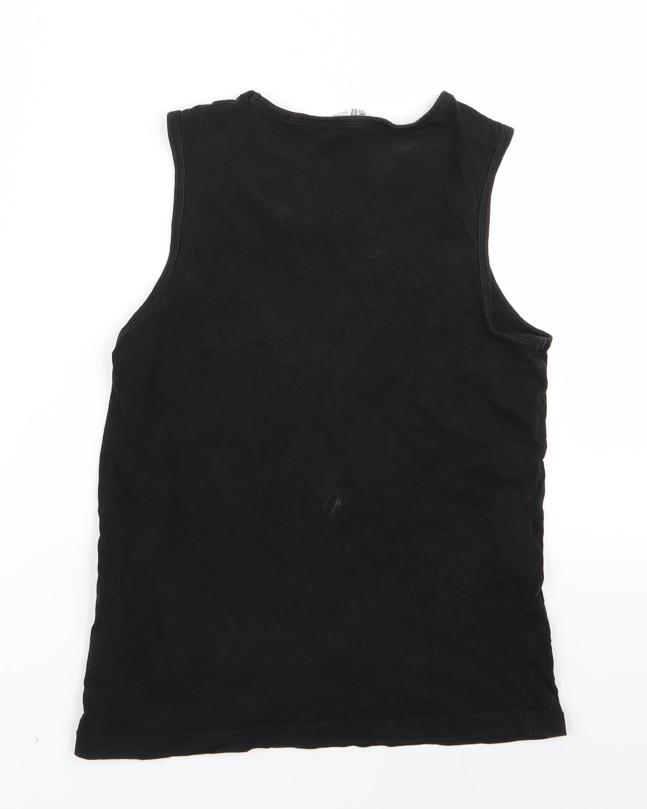 H&M Girls Black   Basic Tank Size 10 Years