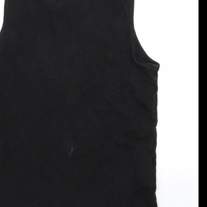 H&M Girls Black   Basic Tank Size 10 Years