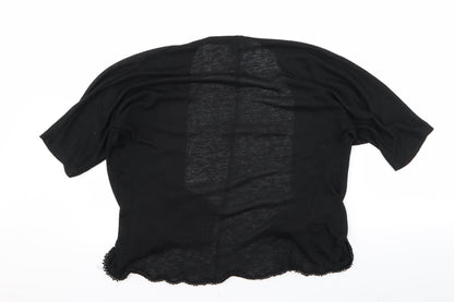 Dorothy Perkins Womens Black   Cardigan Jumper Size M