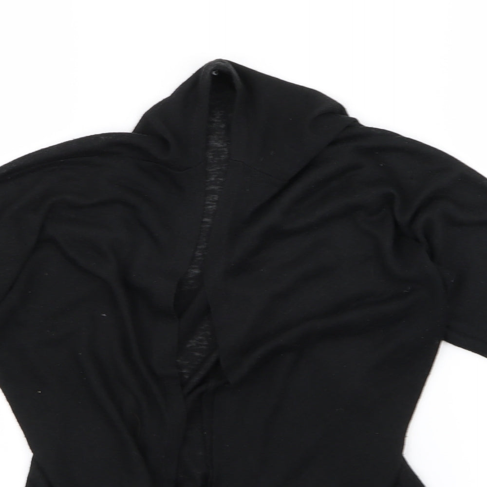 Dorothy Perkins Womens Black   Cardigan Jumper Size M