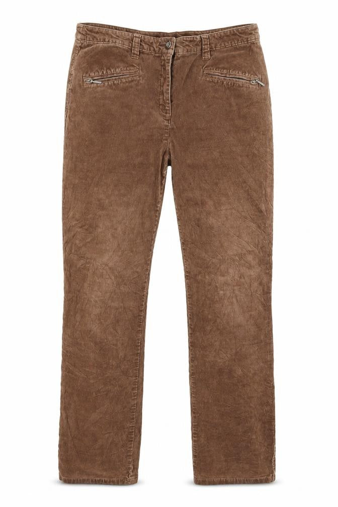 Womens UK Size 32 Preworn Regular Fit Snow Pants Brown Trousers