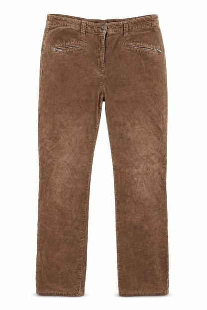 Womens UK Size 32 Preworn Regular Fit Snow Pants Brown Trousers