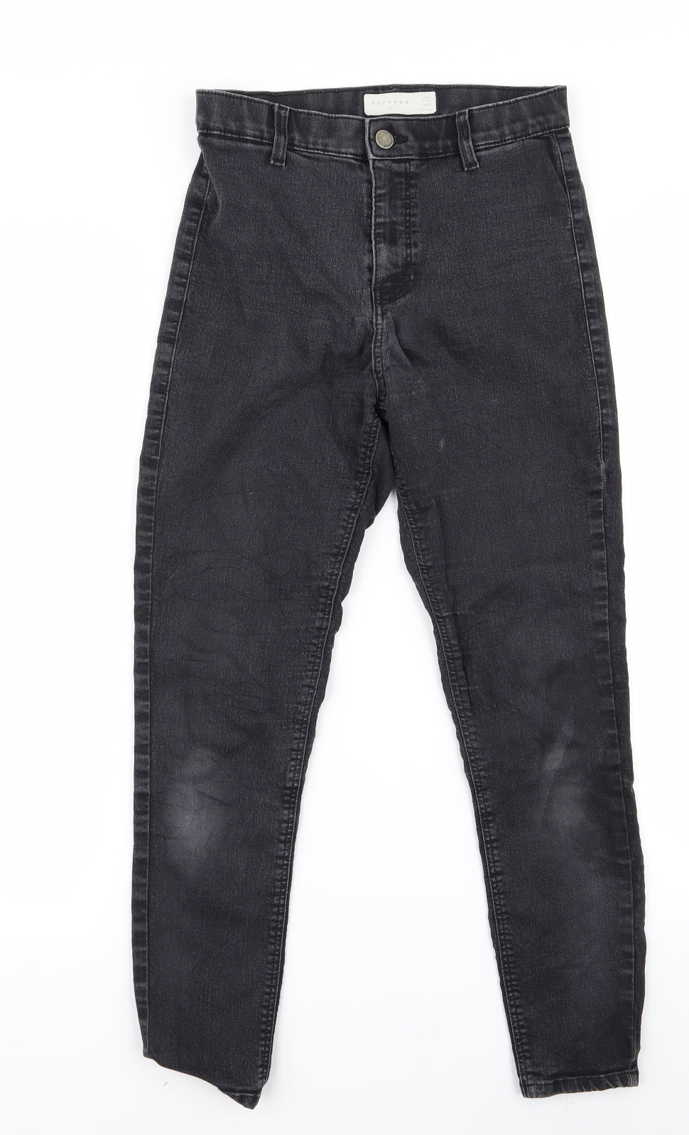 Topshop Womens Black   Skinny Jeans Size 26 L21 in