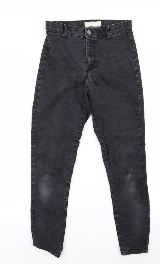 Topshop Womens Black   Skinny Jeans Size 26 L21 in