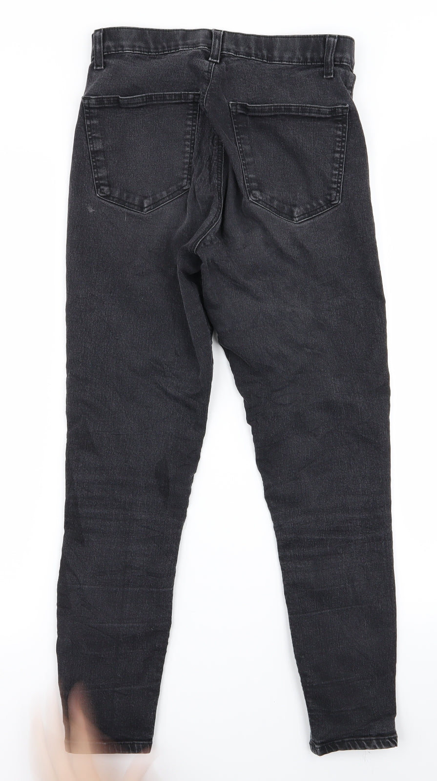 Topshop Womens Black   Skinny Jeans Size 26 L21 in