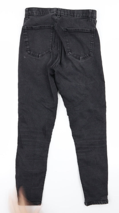 Topshop Womens Black   Skinny Jeans Size 26 L21 in