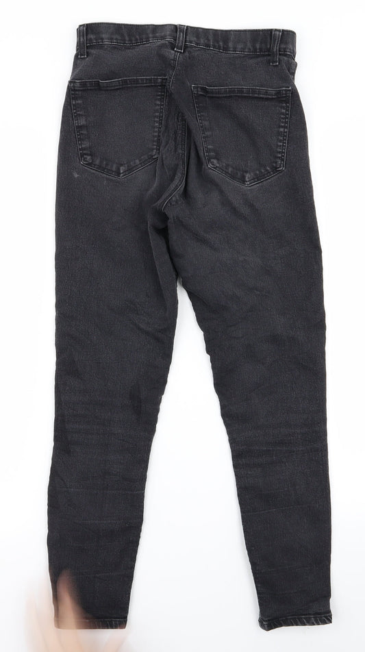 Topshop Womens Black   Skinny Jeans Size 26 L21 in