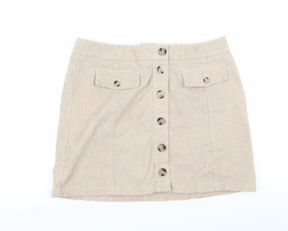 m&s Womens Beige   Straight & Pencil Set Size S