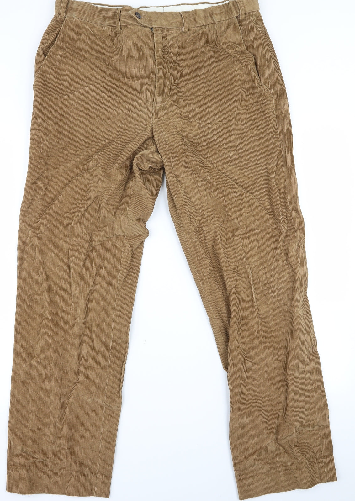 m&s Womens Beige   Trousers  Size 36 L29 in
