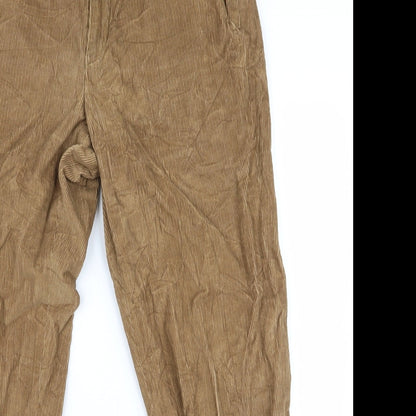 m&s Womens Beige   Trousers  Size 36 L29 in