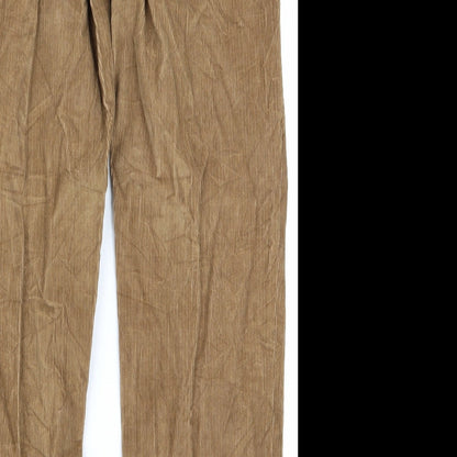 m&s Womens Beige   Trousers  Size 36 L29 in