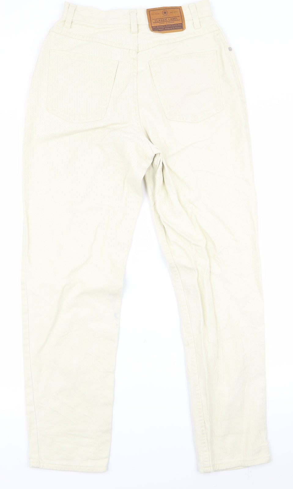 m&s Womens White   Skinny Jeans Size 10 L27 in