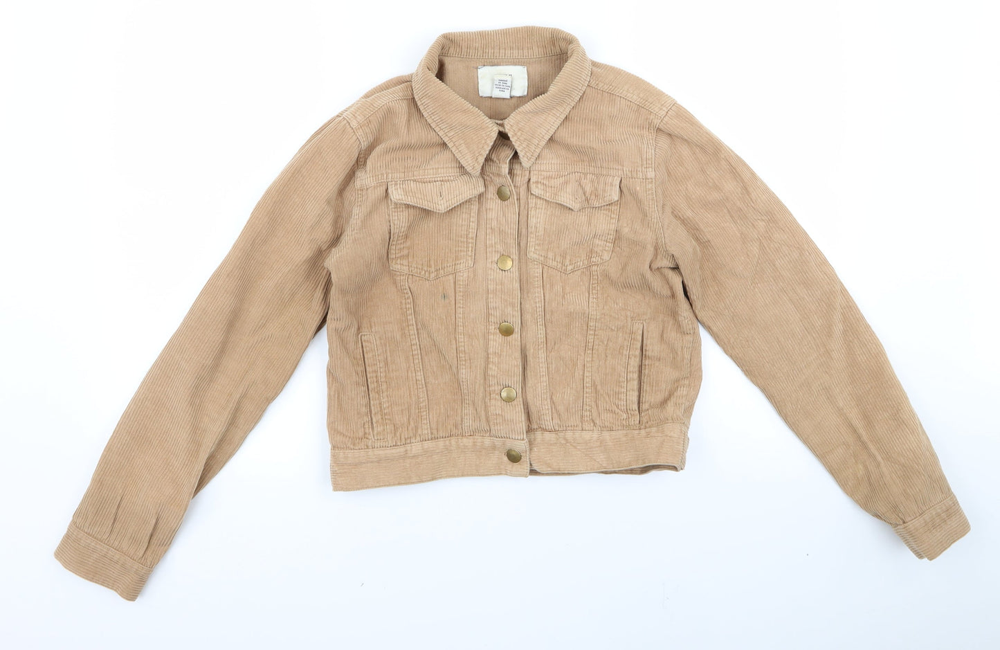 Womens UK Size S FOREVER 21 Beige Jacket