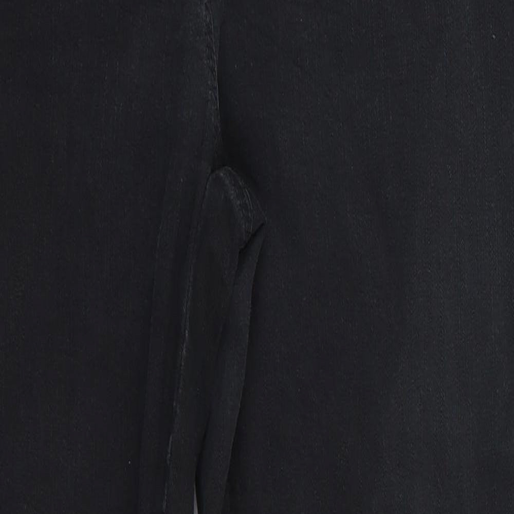 Womens UK Size 16 Preworn Regular Fit Skinny Grey Jeans
