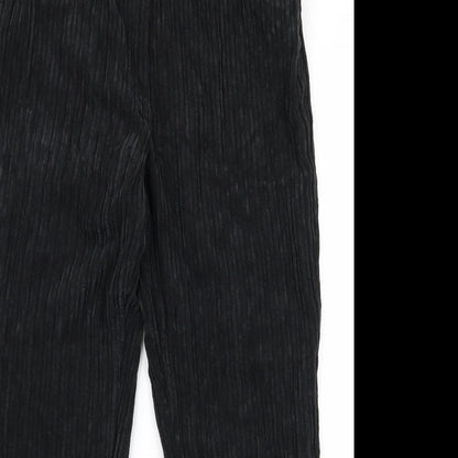 peruna Womens Black   Trousers  Size 8 L25 in