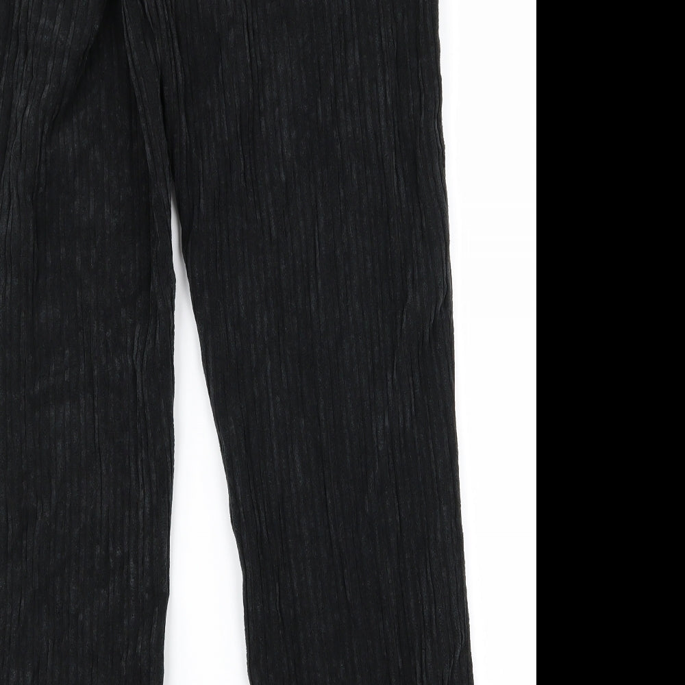 peruna Womens Black   Trousers  Size 8 L25 in