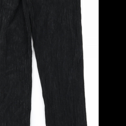 peruna Womens Black   Trousers  Size 8 L25 in