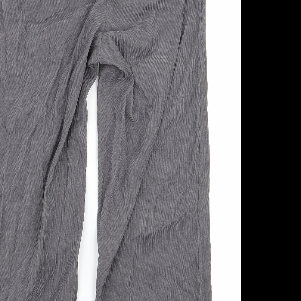 Womens UK Size 8 Preworn Regular Fit Jogger Grey Trousers
