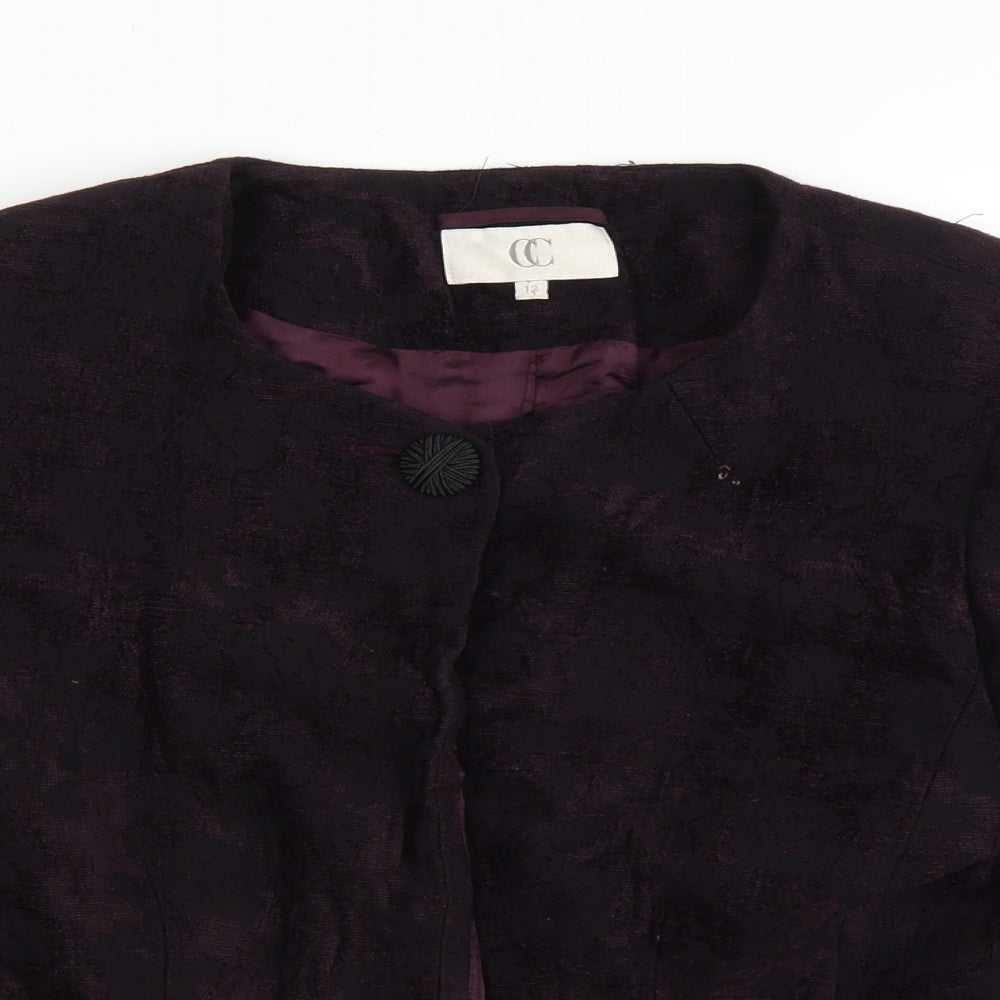 Country Club Womens Red   Jacket  Size 12