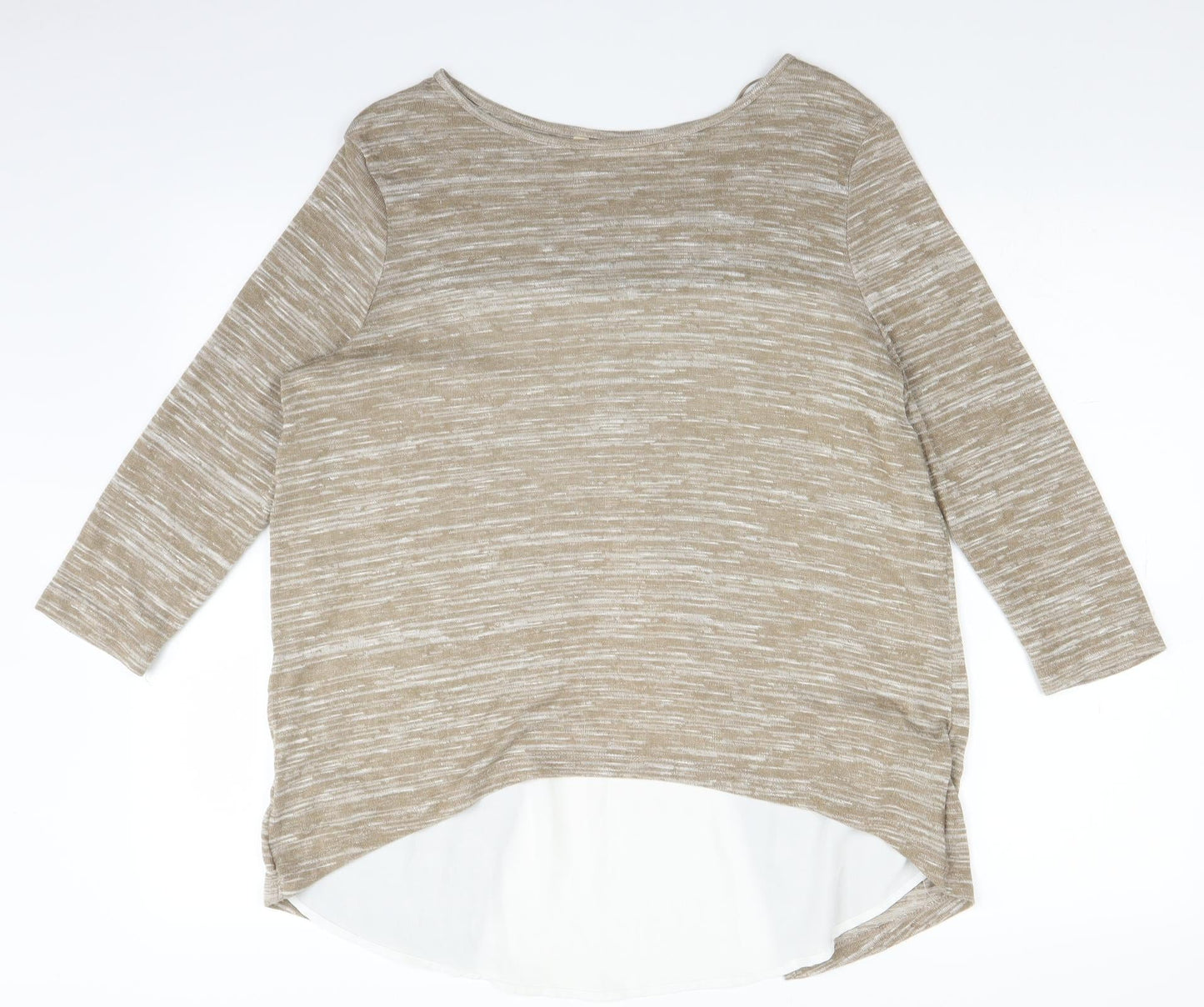 Epilogue Womens Beige   Pullover Jumper Size 12