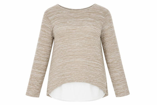 Epilogue Womens Beige   Pullover Jumper Size 12