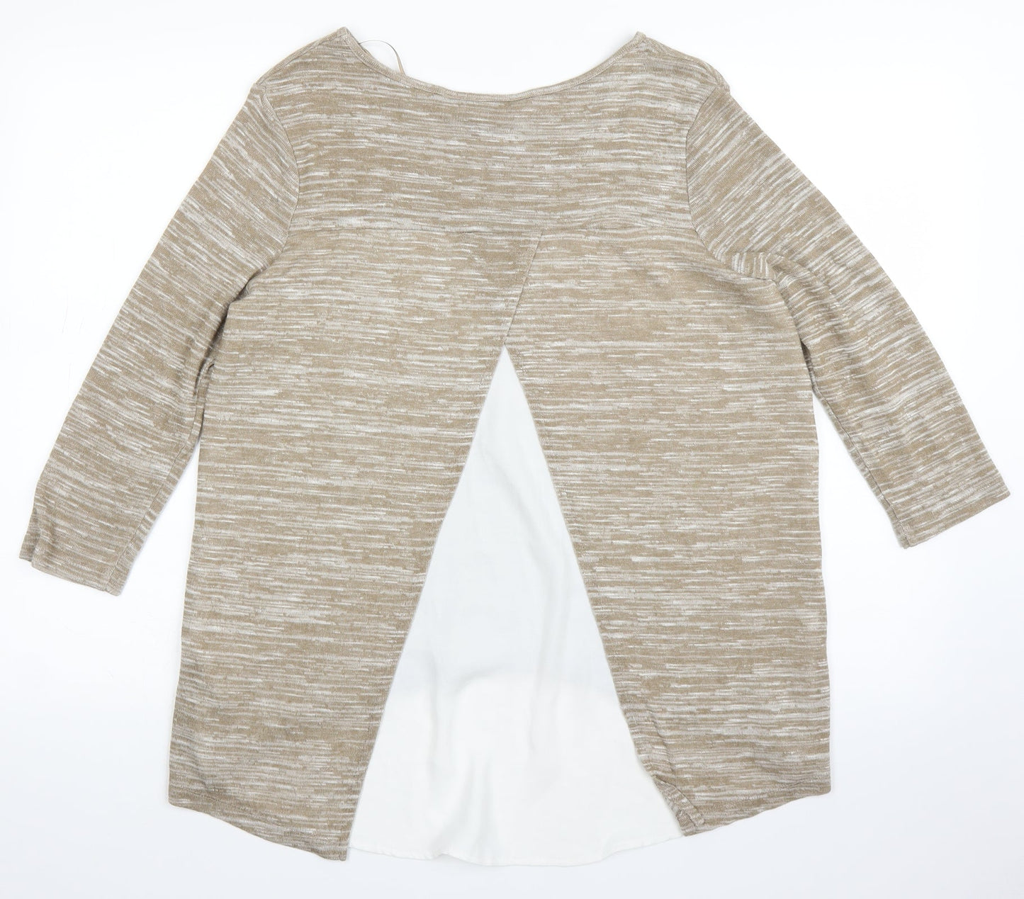 Epilogue Womens Beige   Pullover Jumper Size 12