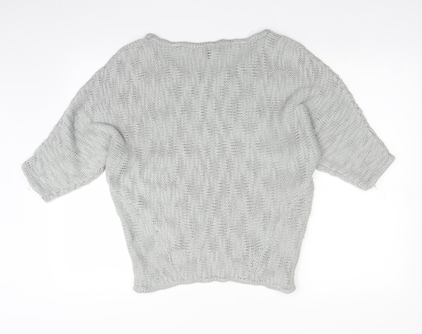 Mork Womens Grey   Pullover Jumper Size M