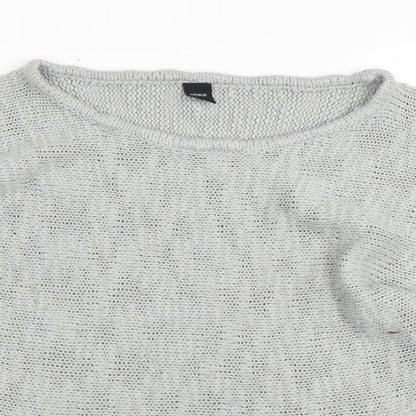 Mork Womens Grey   Pullover Jumper Size M