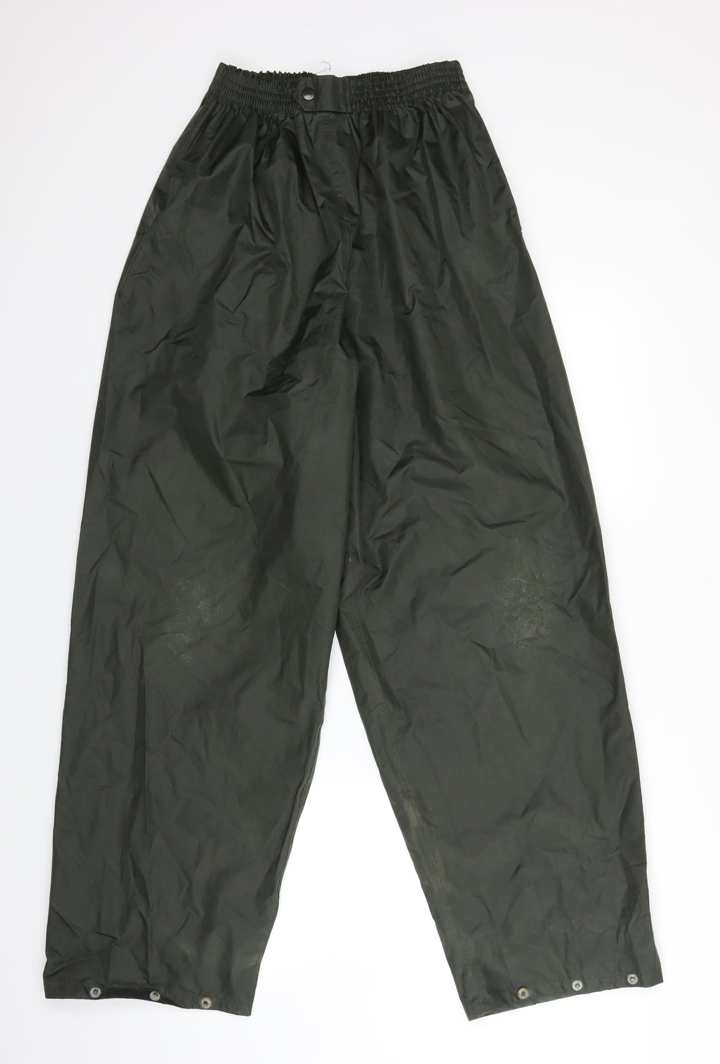 Harvey James Mens Green   Rain Trousers Trousers Size L L30 in