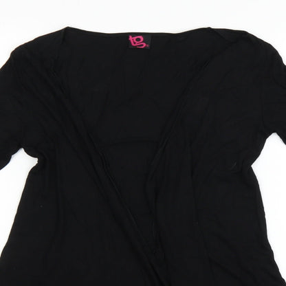 TG Womens Black   Cardigan Jumper Size 8