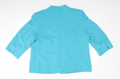 EWM Womens Black   Jacket Blazer Size 20