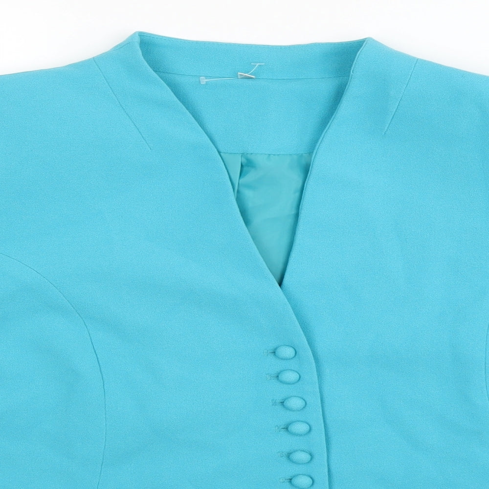 EWM Womens Black   Jacket Blazer Size 20