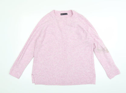 Marks and Spencer Womens Pink  Knit Pullover Jumper Size M
