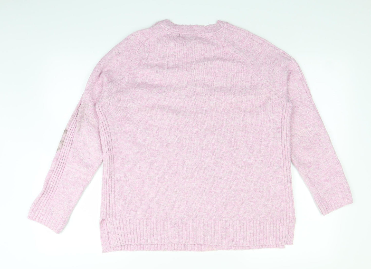 Marks and Spencer Womens Pink  Knit Pullover Jumper Size M