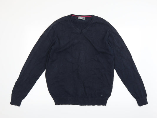 Peter Gribby Mens Blue   Pullover Jumper Size M